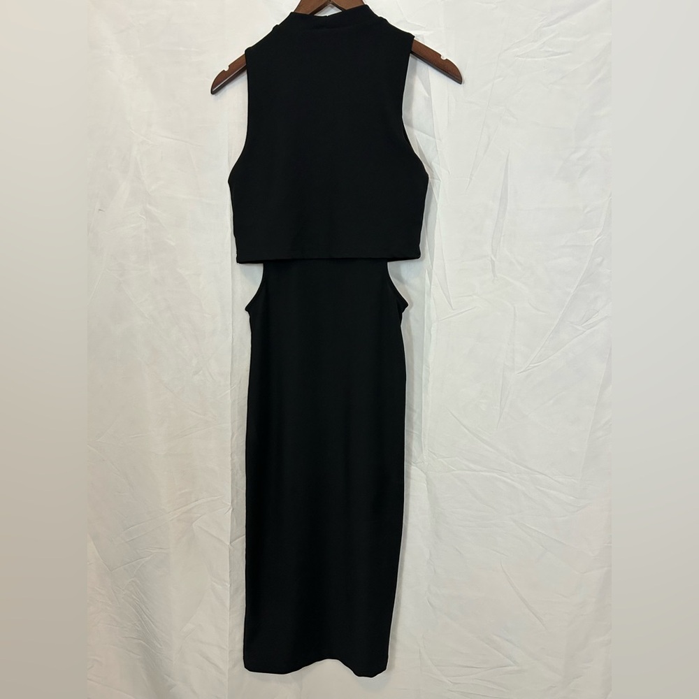 Topshop Black Bodycon Dress